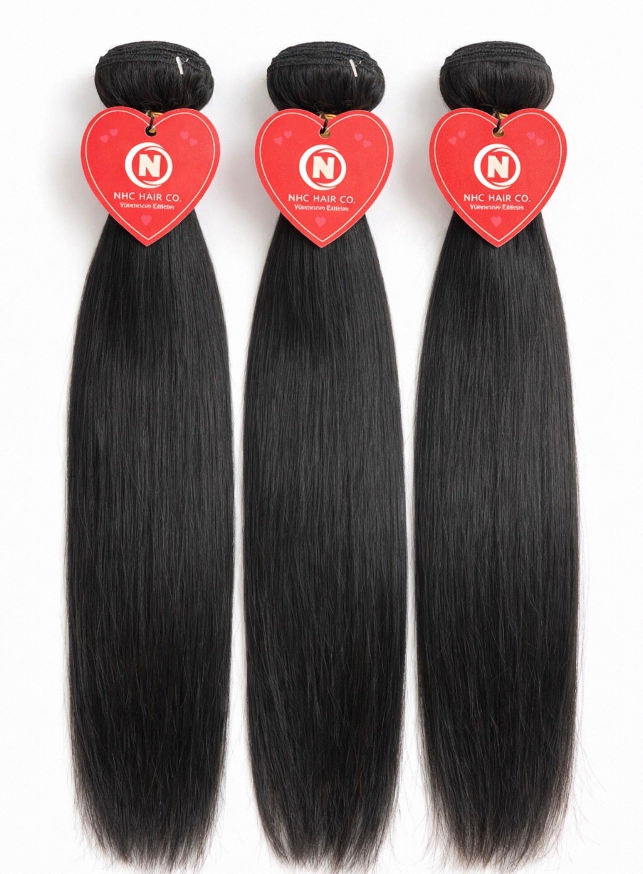 3 Virgin Straight Bundles