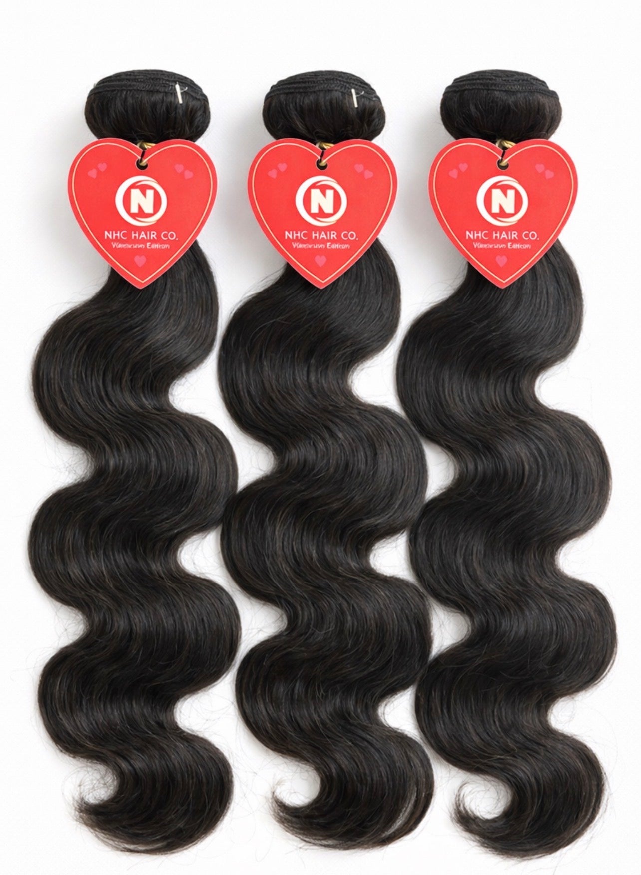 3 Virgin Body wave Bundles
